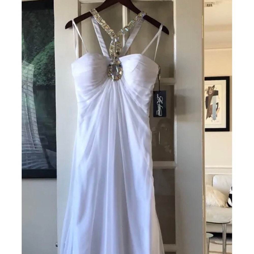 La Femme white women dress size 0